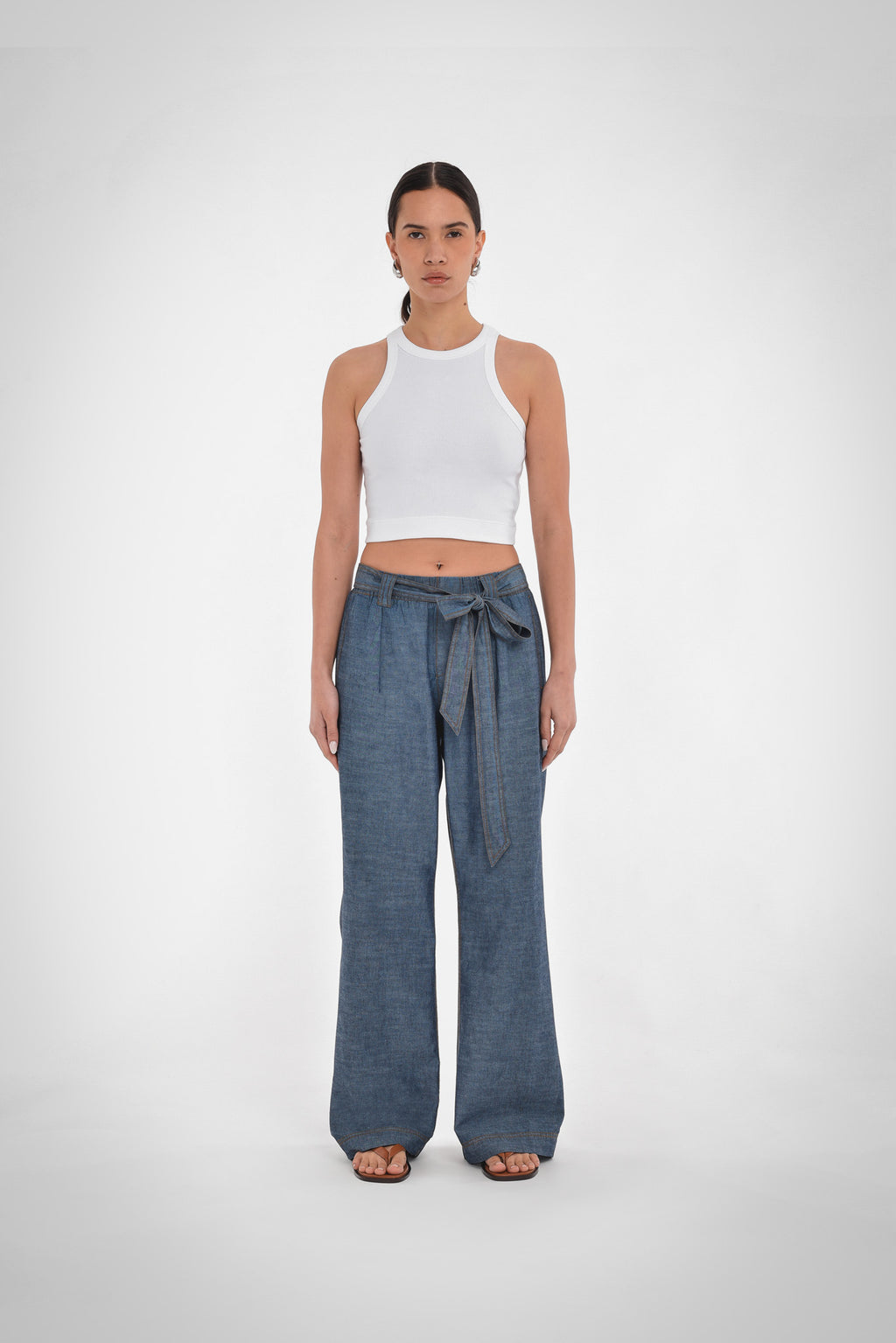 GREER BELTED PANT – PAPER LABEL