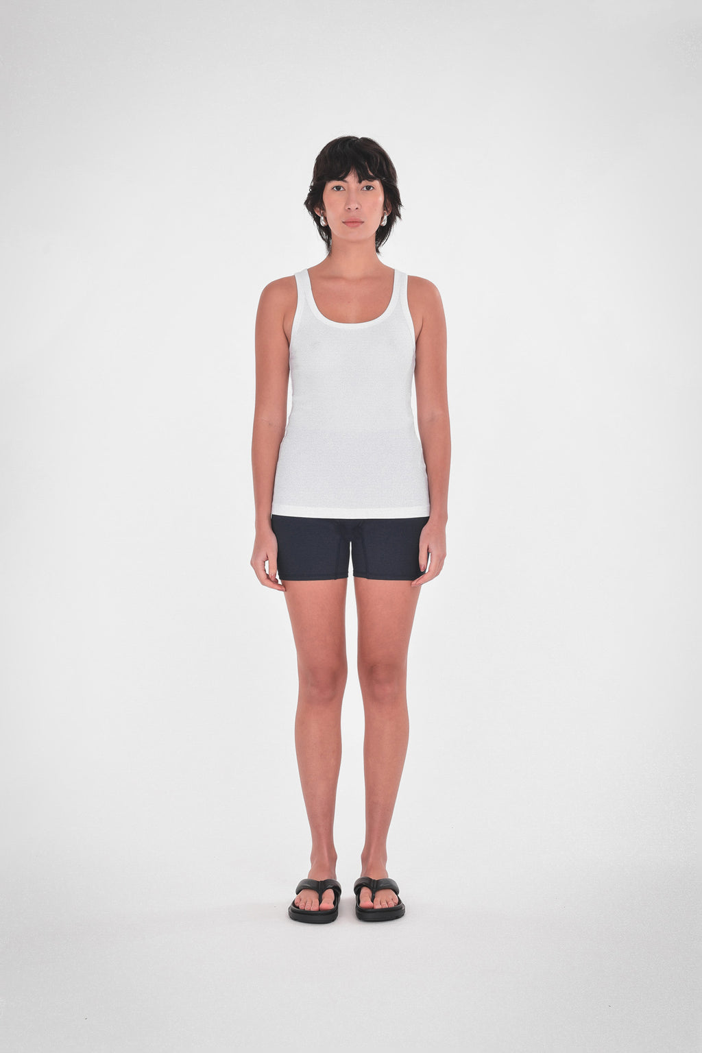 Women's Slim Fit Tank Top - A New Day™ Navy Blue XL