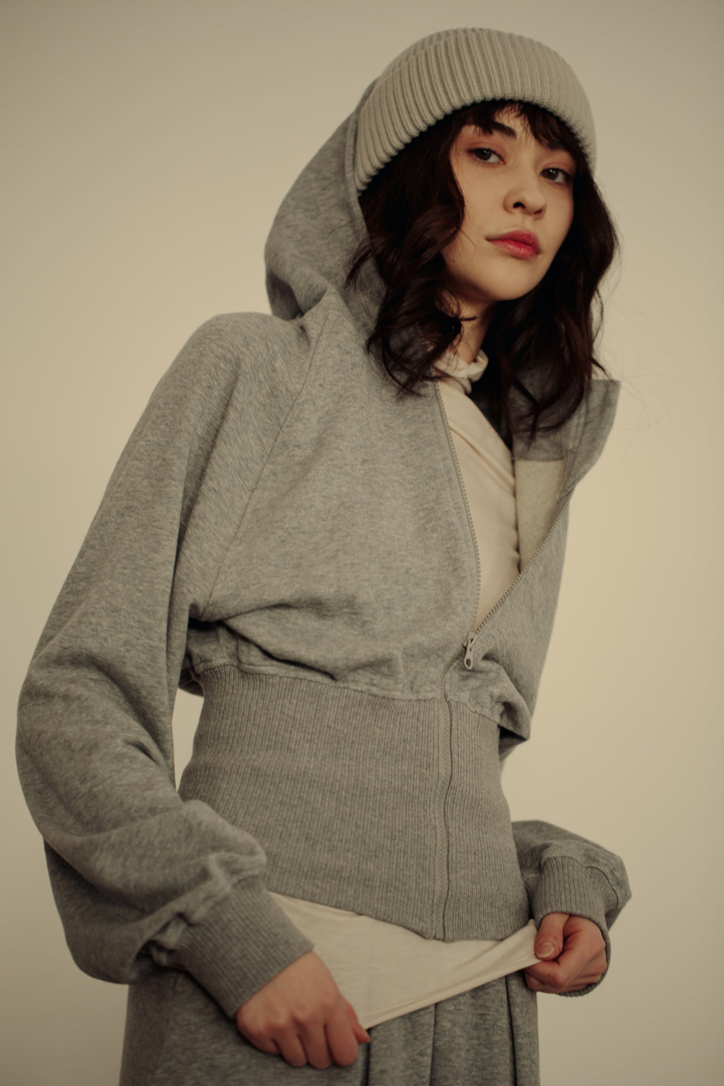 Austin Vibes x Jessica Molina zip-up sweatshirt