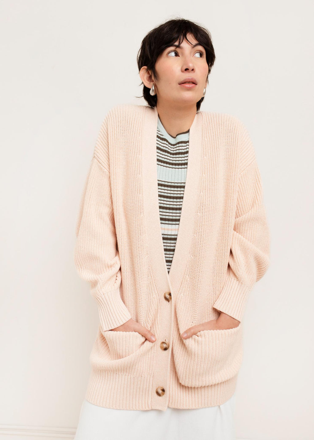トップス 00s japanese label FUGA cardigan boro Mari Cardigan – PAPER LABEL