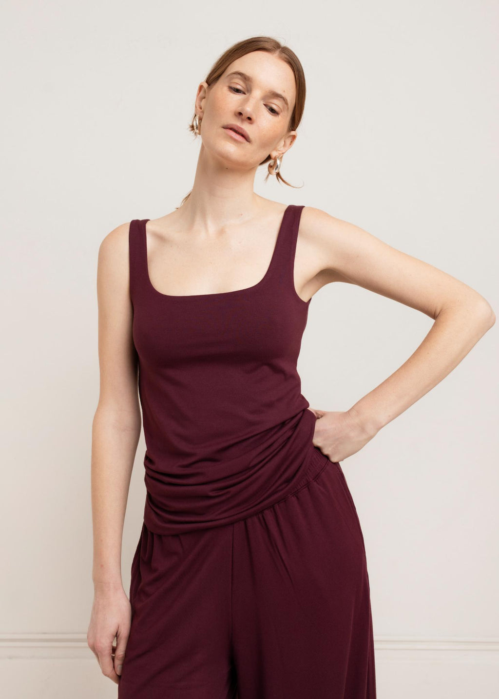 Alina Double Layered Tank – PAPER LABEL