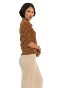 MAGGIE POLO KNIT