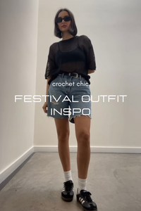 Crochet Chic: Festival Outfit Inspiration