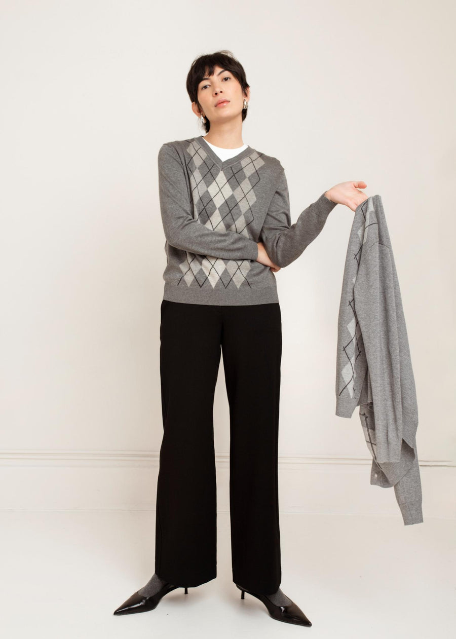 Felicia Argyle V Neck