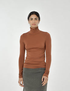 ANIDA ROLL NECK TOP